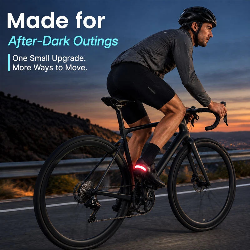 ✨ LED Heel Lights for Shoes – Colorful Glow & Nighttime Visibility