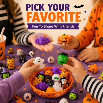 Last Day 50% OFF -🎃 30PCS Halloween Mochi Squishy Toys