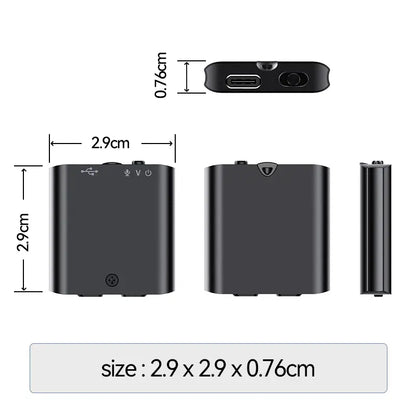 Mini Magnetic Voice Recorder One-Touch Recording🌟