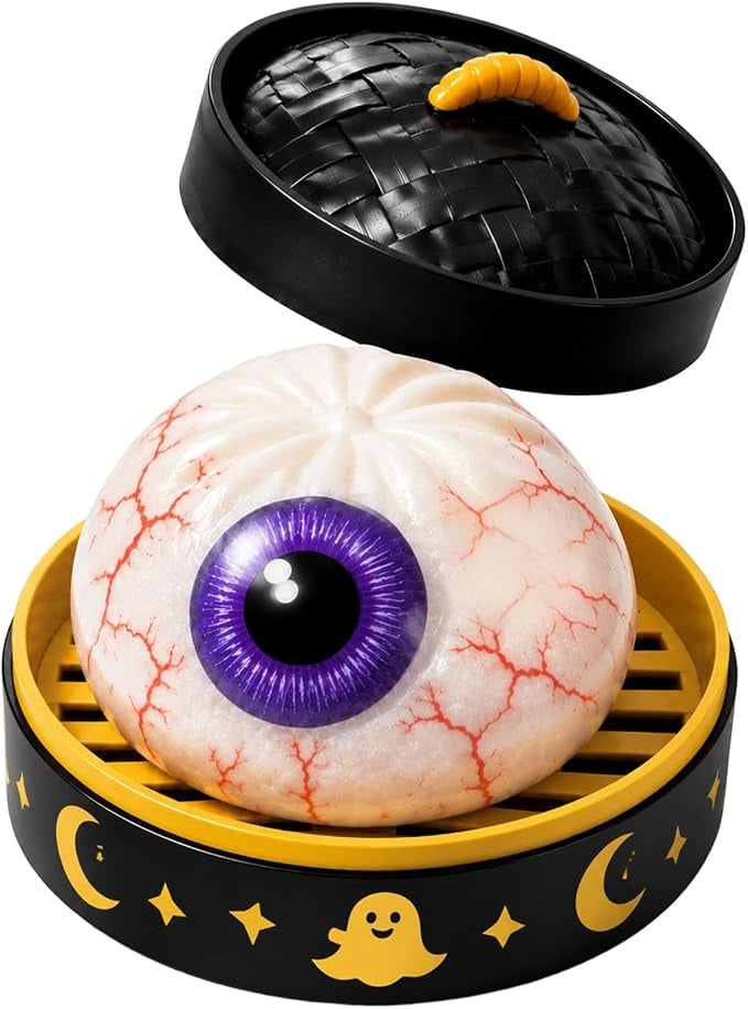 🔥49% OFF TODAY 🎃 Halloween Steamed Bun Squishy Mystery Box Toy