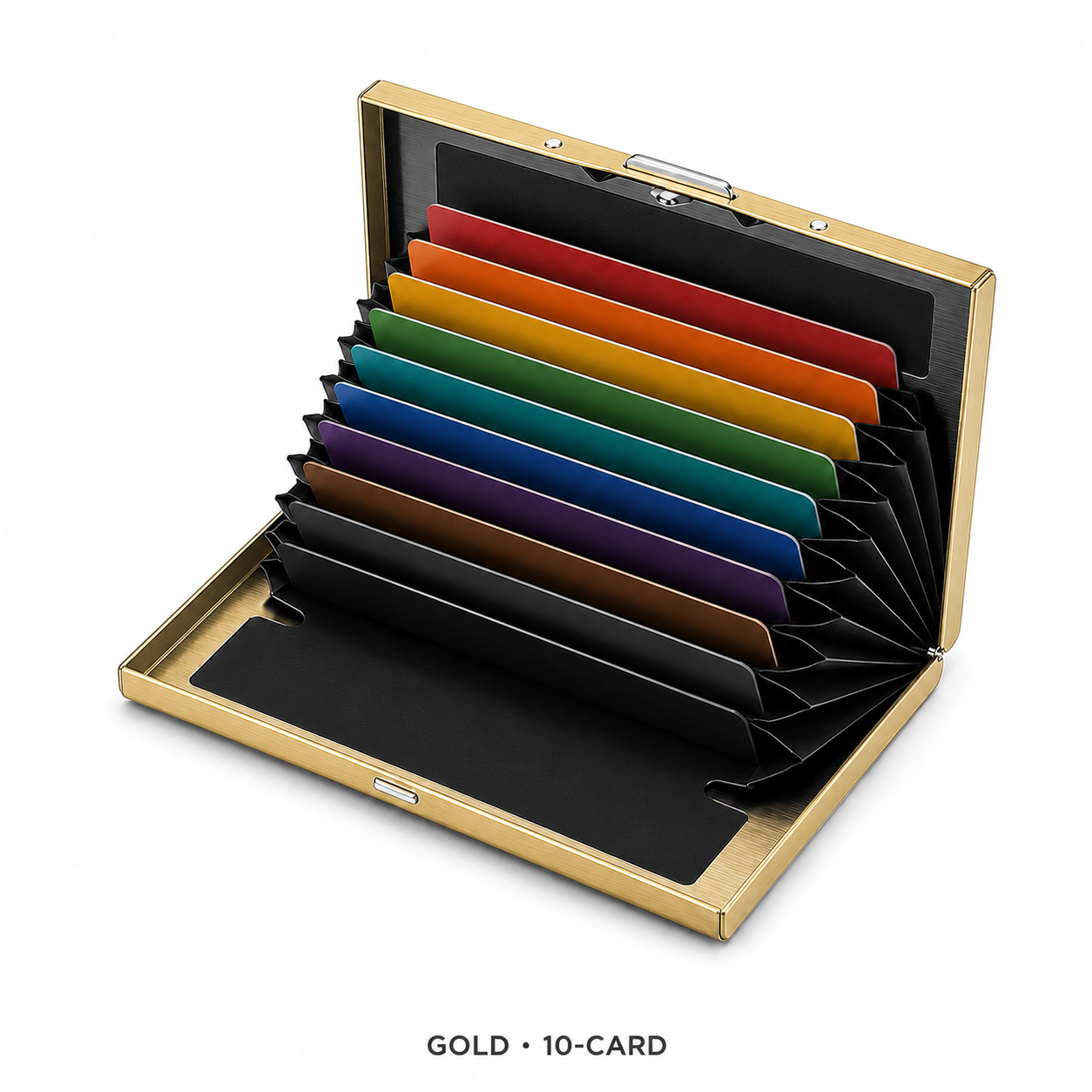 🔥RFID-Blocking Stainless Steel Card Wallet – Organized, Secure & Pocket-Ready 🔒