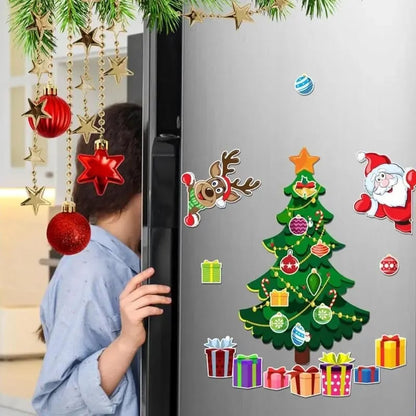 Early Christmas Sale🎁🎄 Christmas Refrigerator Magnets – Festive DIY Fridge Decoration