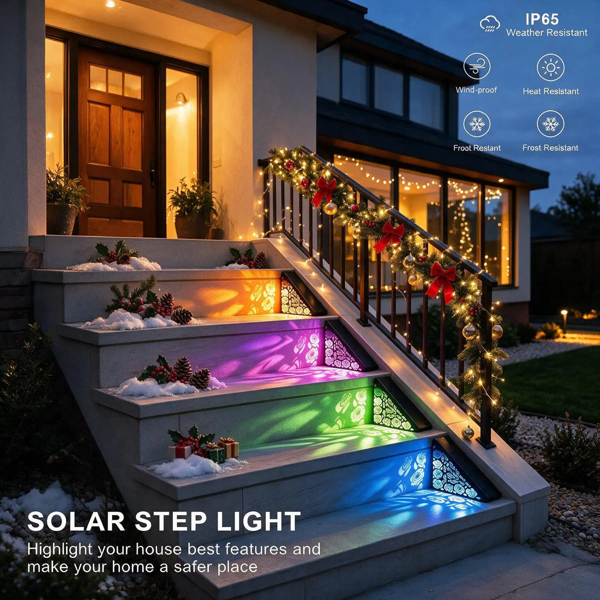 Solar Step Lights Outdoor