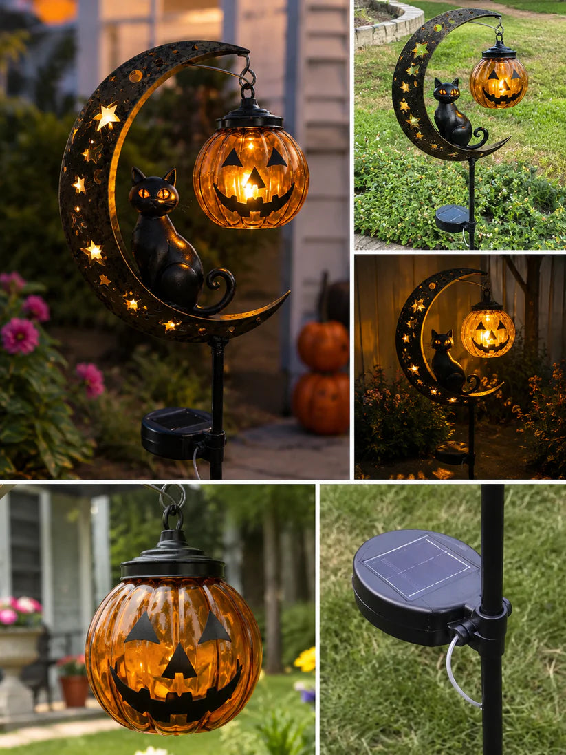 🎃 Spooky-Cute 33" Solar Halloween Garden Stake Light (40% OFF)