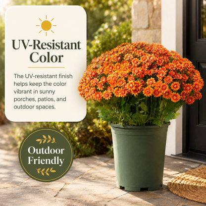 🌼🍂 Full-Bloom Artificial Mum Flower Bushes