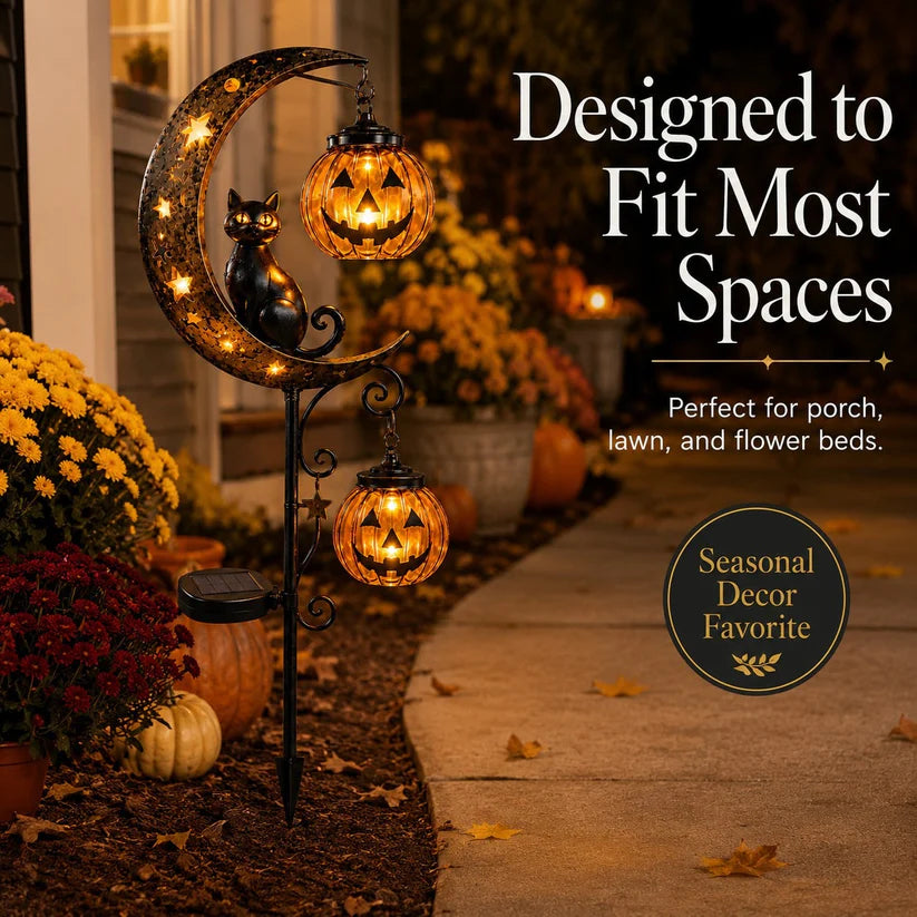 🎃 Spooky-Cute 33" Solar Halloween Garden Stake Light (40% OFF)