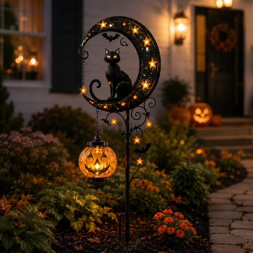 🎃 Spooky-Cute 33" Solar Halloween Garden Stake Light (40% OFF)