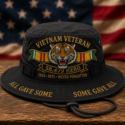 🐅 🪖Vietnam Veteran 58,479 Hero Boonie Hat