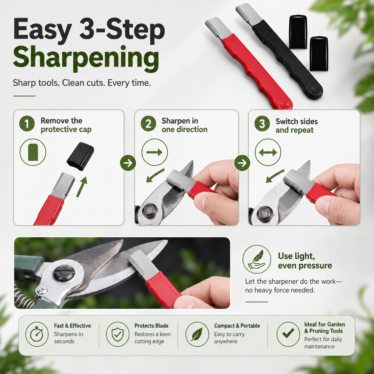 2 Count Professional Kitchen Knife Sharpener