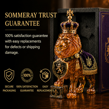 👑87th Anniversary Royal Lion Whiskey Bottle
