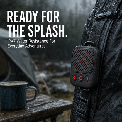 🔊🔥🔊 2026 New Magnetic Clip-On Bluetooth Speaker | IPX7 Waterproof, TWS Stereo & Ultra-Light Wearable Design
