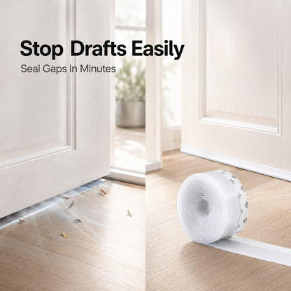 🚪 Self-Adhesive Door Draft Seal Strip | Block Drafts & Dust