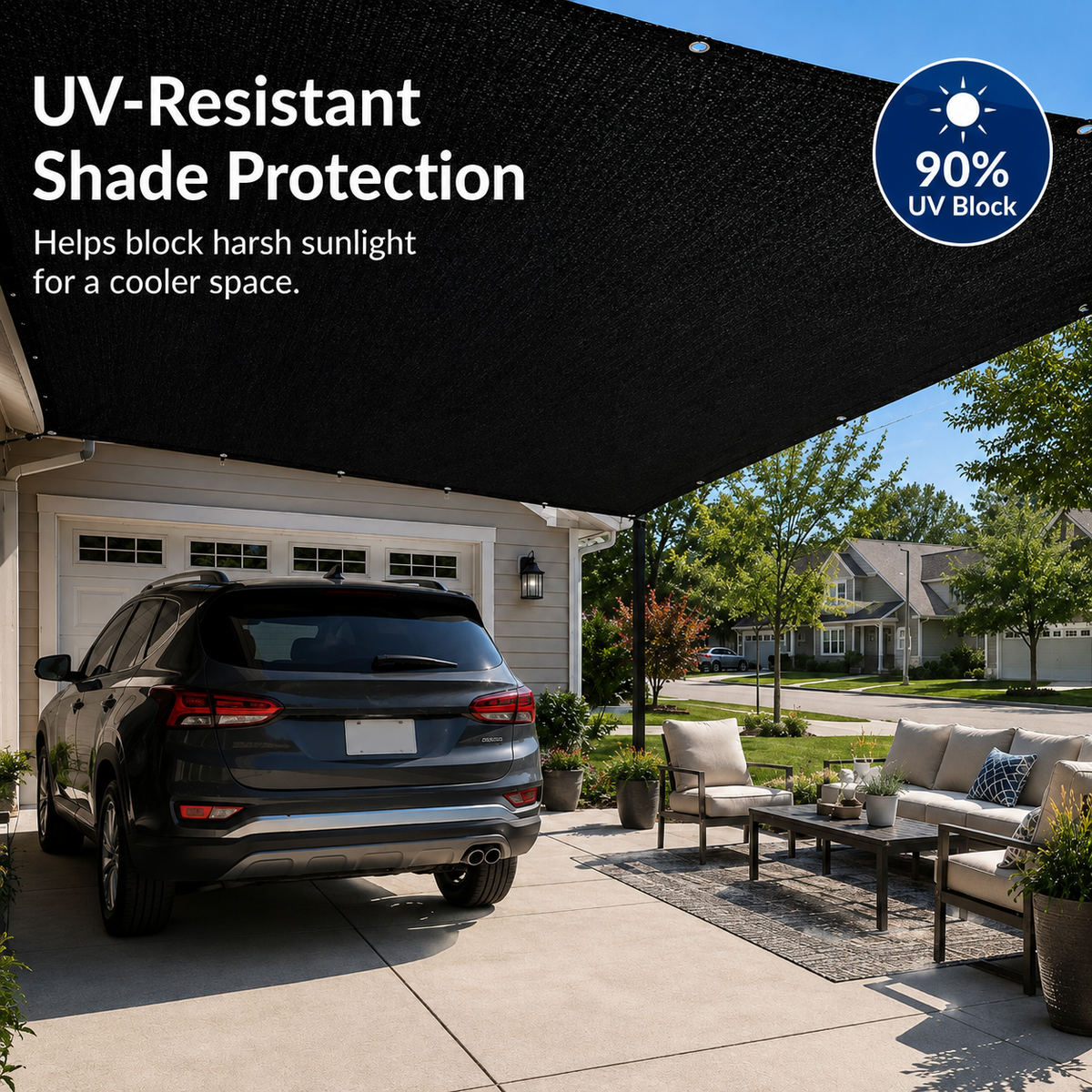 Heavy Duty Sunblock Shade Cloth