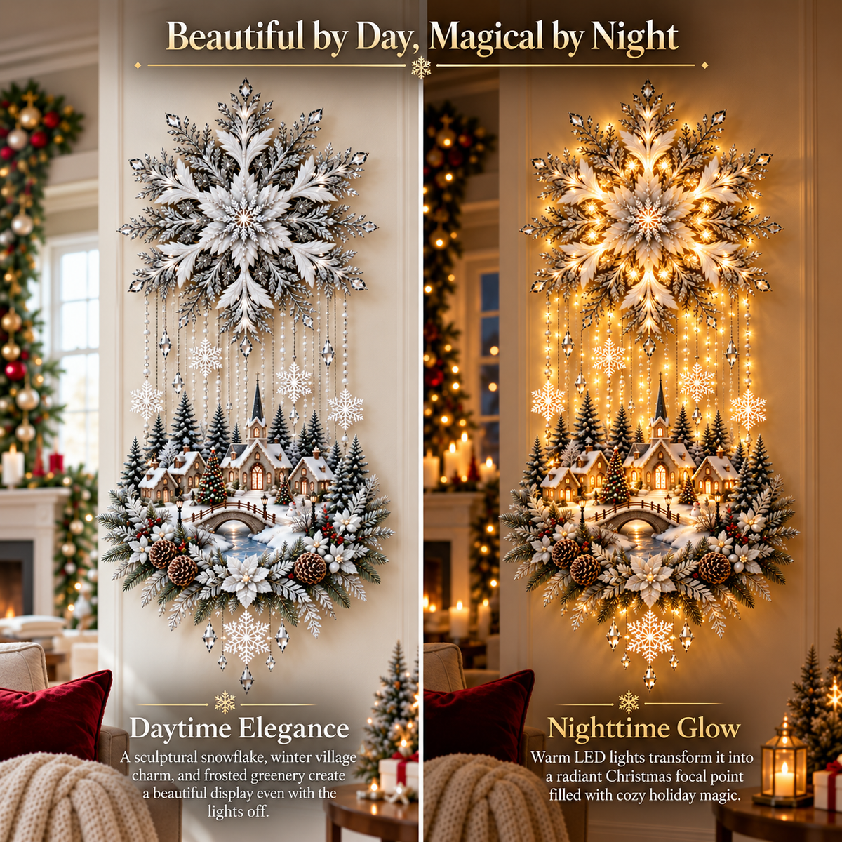 🎄Christmas Magic Glow Light – ⭐Light Up Your Holiday Wonderland