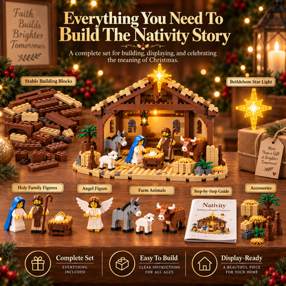🌟The Nativity Story Building Block Set