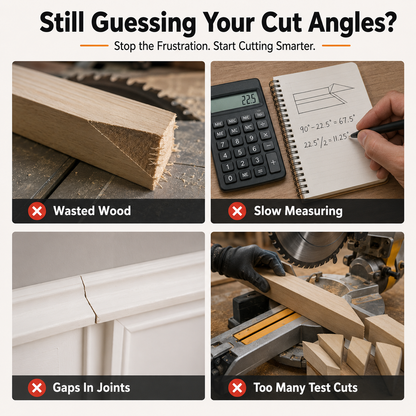 🔥Aluminum miter saw protractor