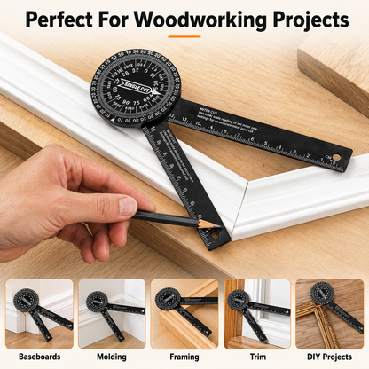 🔥Aluminum miter saw protractor