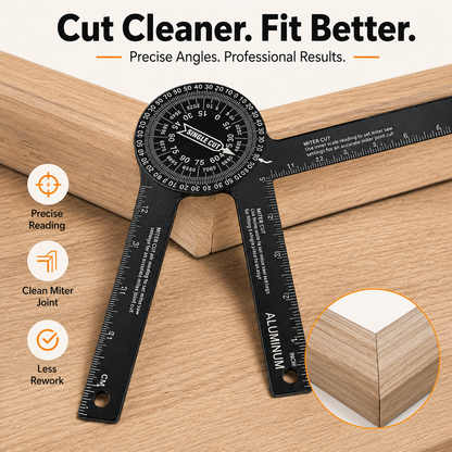 🔥Aluminum miter saw protractor