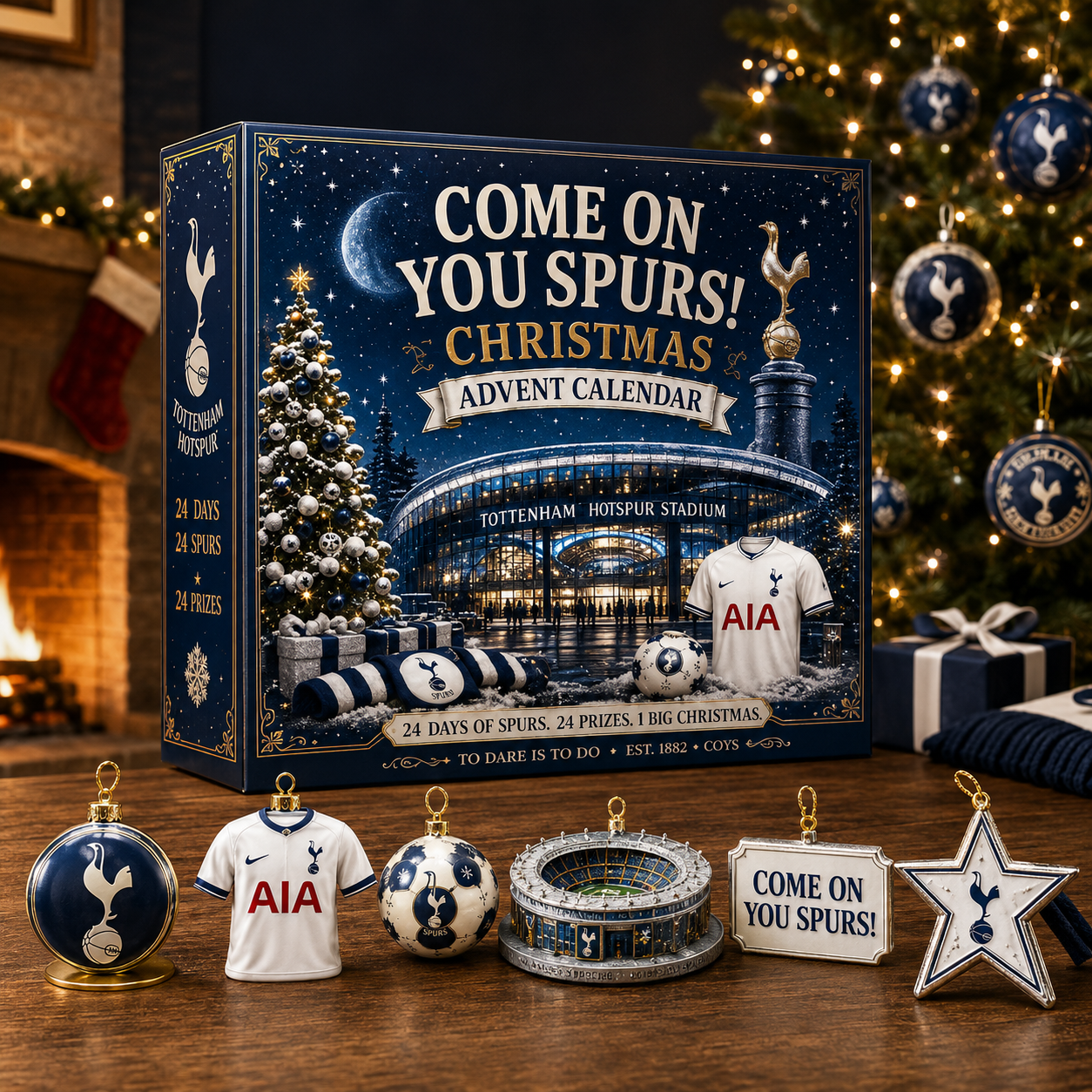 🎄 Come On You Spurs! Football Christmas Advent Calendar