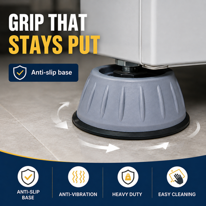 🔥 Heavy-Duty Anti-Vibration Foot Pads – Anti-Slip, Noise-Reducing & Moisture-Resistant