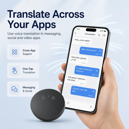 AI Pocket Translator – ✨Real-Time Two-Way Voice Translation in 165+ Languages