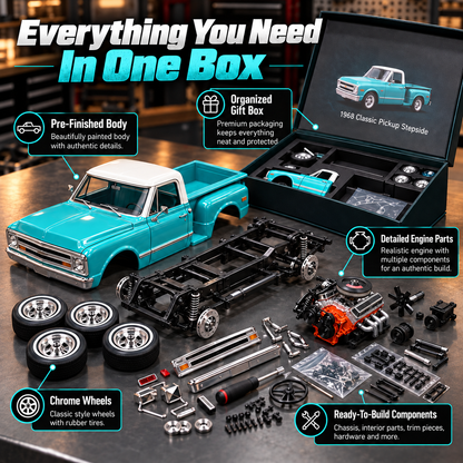 🎁 50% OFF Model Kit – Premium Classic Truck Gift for Collectors & Hobbyists 🏆