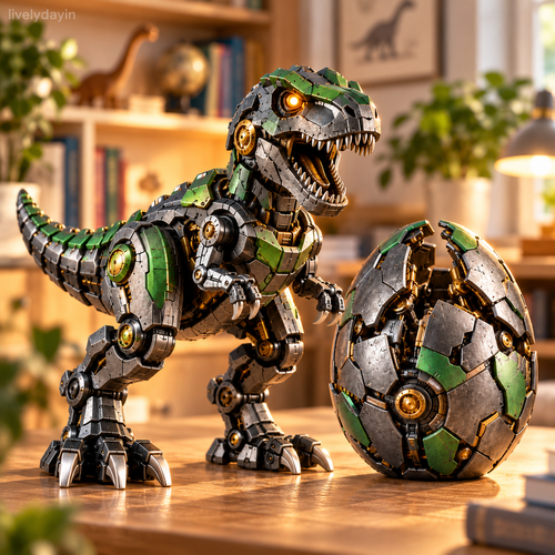 🧒Mechanical T-Rex Egg  – Mystery Egg to Robotic Dinosaur