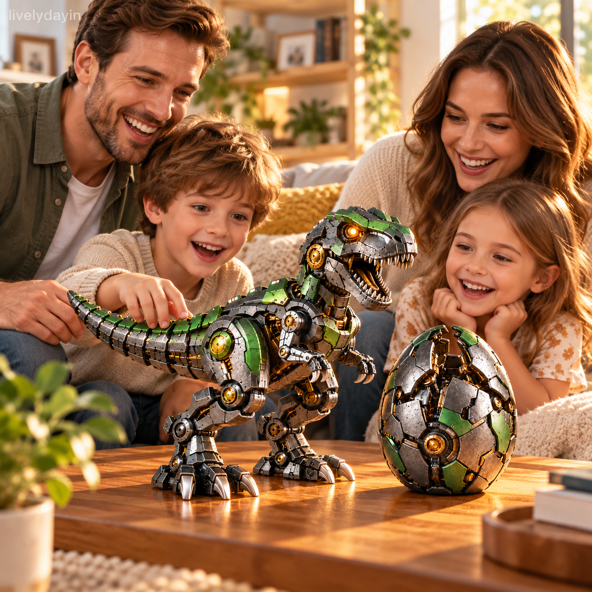 🧒Mechanical T-Rex Egg  – Mystery Egg to Robotic Dinosaur