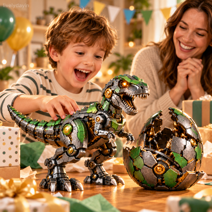 🧒Mechanical T-Rex Egg  – Mystery Egg to Robotic Dinosaur