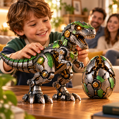 🧒Mechanical T-Rex Egg  – Mystery Egg to Robotic Dinosaur