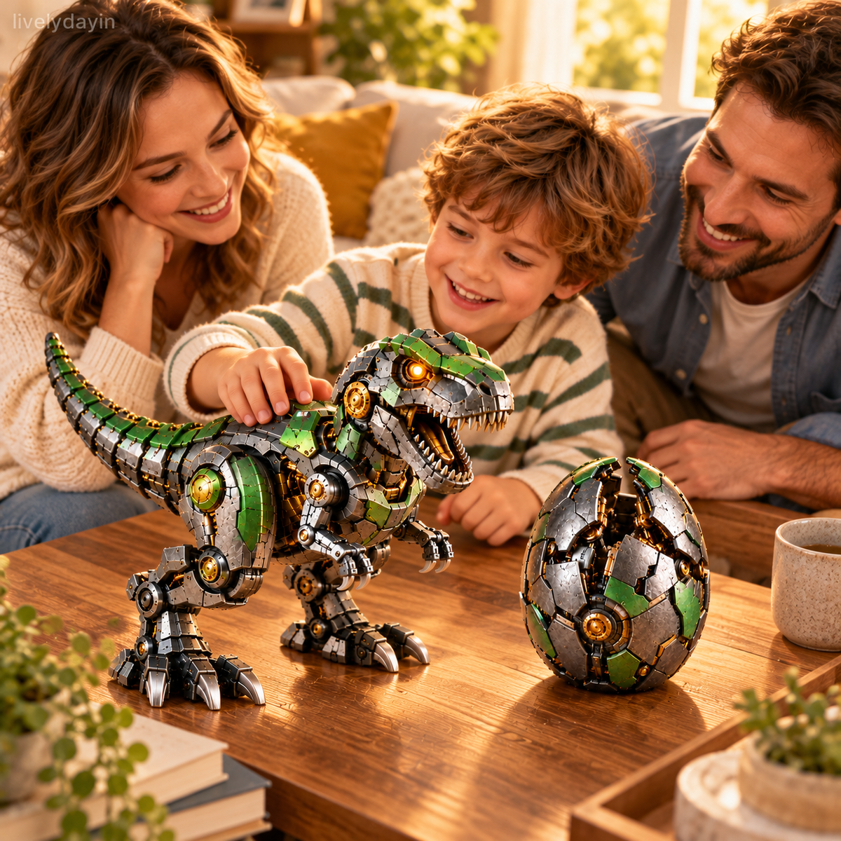 🧒Mechanical T-Rex Egg  – Mystery Egg to Robotic Dinosaur
