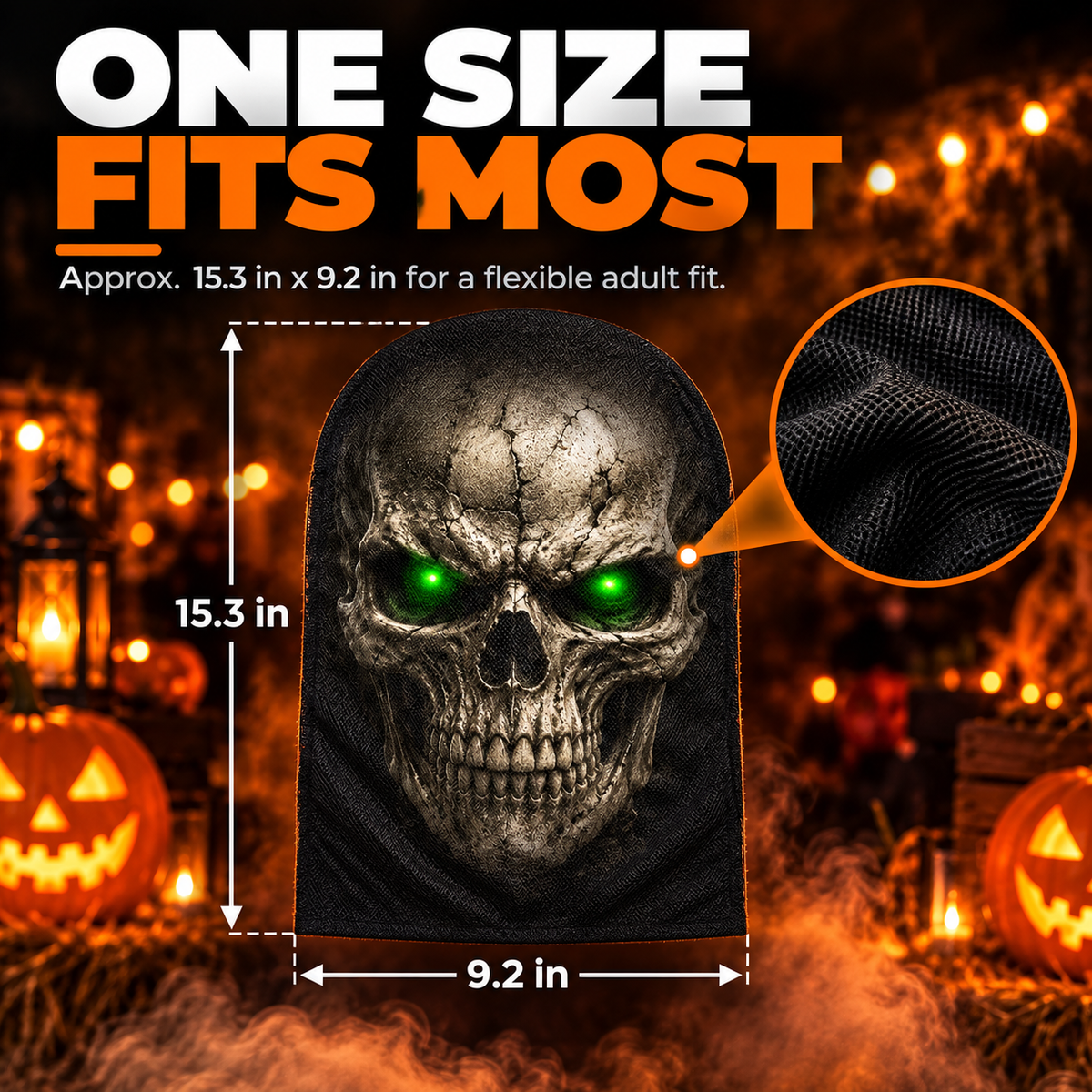 Custom Scary Face Halloween Gifts - Personalized Balaclava Mask
