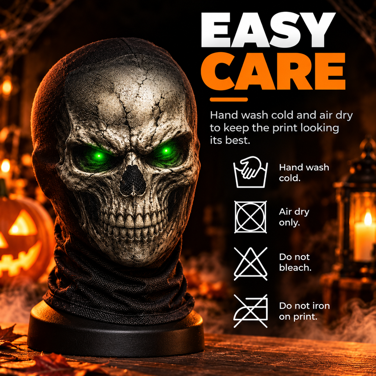 Custom Scary Face Halloween Gifts - Personalized Balaclava Mask