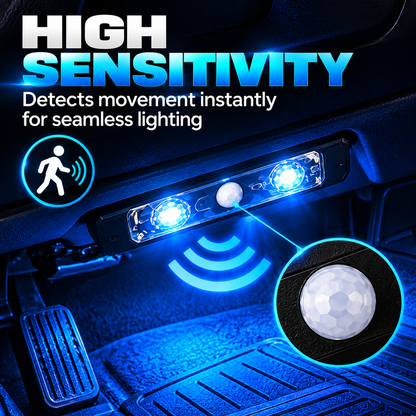 🚗✨ Wireless Car Interior LED Lights – Automatic Sensor Ambient Lighting for Cars, SUVs & Trucks