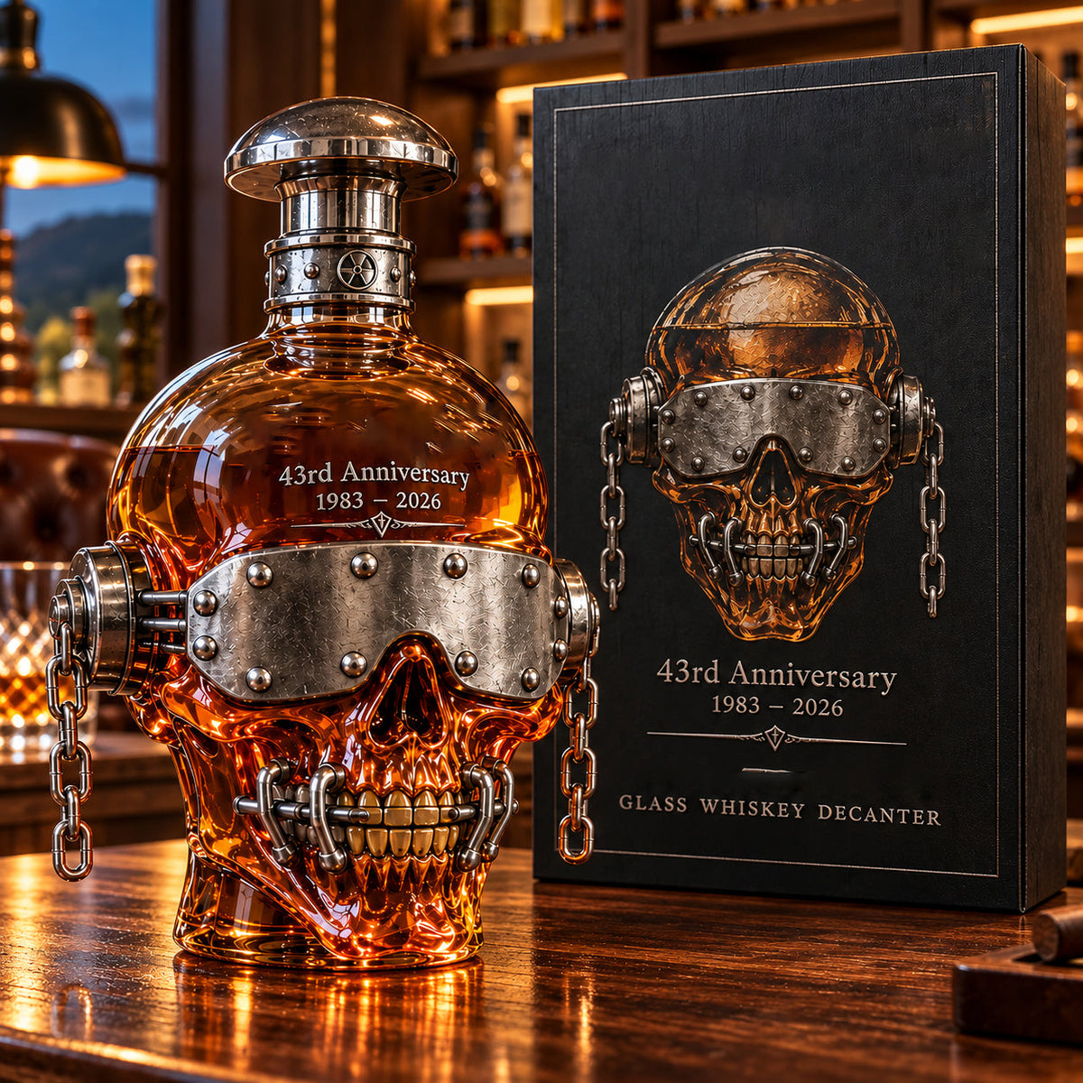 43rd Anniversary Whiskey Decanter