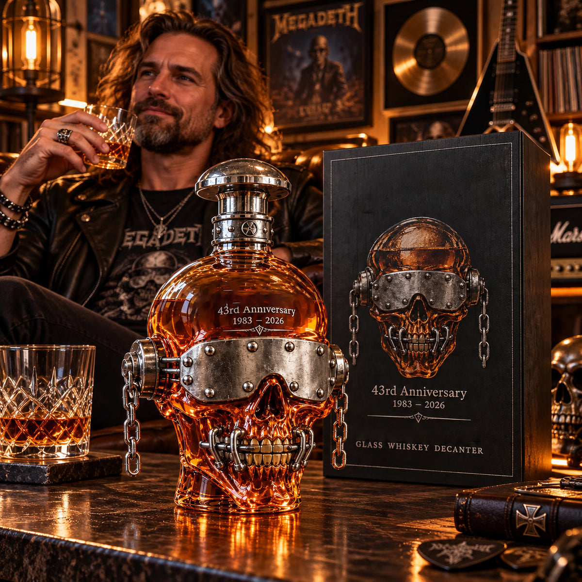43rd Anniversary Whiskey Decanter