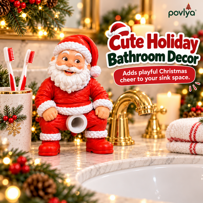 😂 Cheeky Santa Toothpaste Squeezer 🎄The Funniest Bathroom Surprise!