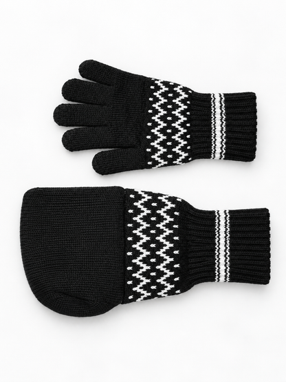 🍺 Winter Fun Deal – Knitted Drink Holder Mittens 🧤 Warm Stretch Gloves That Keep Hands Cozy While Holding Your Chilled Beverage ❄️