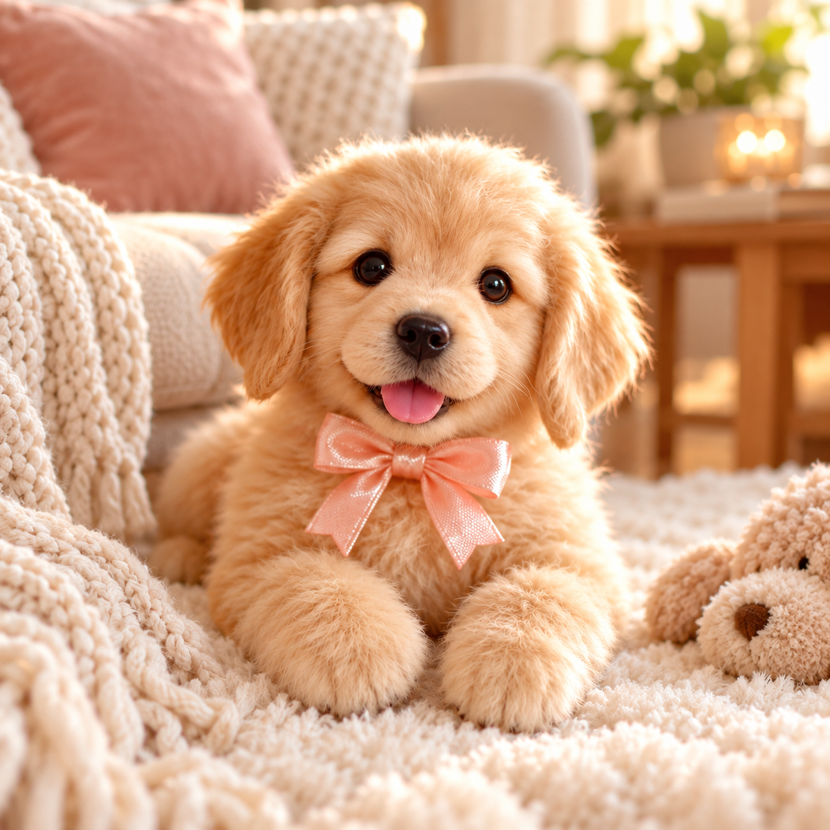 🎁Realistic Robotic Golden Retriever Puppy ✨ The Cutest Christmas Surprise