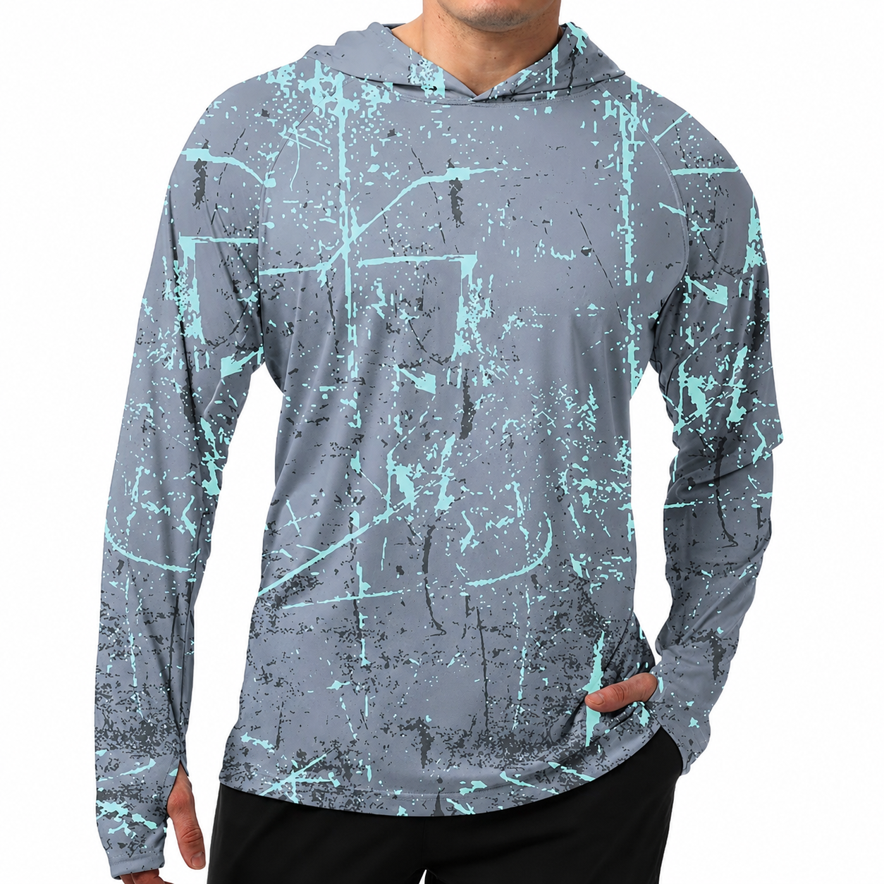 🎁55% OFF Today  Men’s UPF 50+ Swim & Outdoor Sun Hoodie