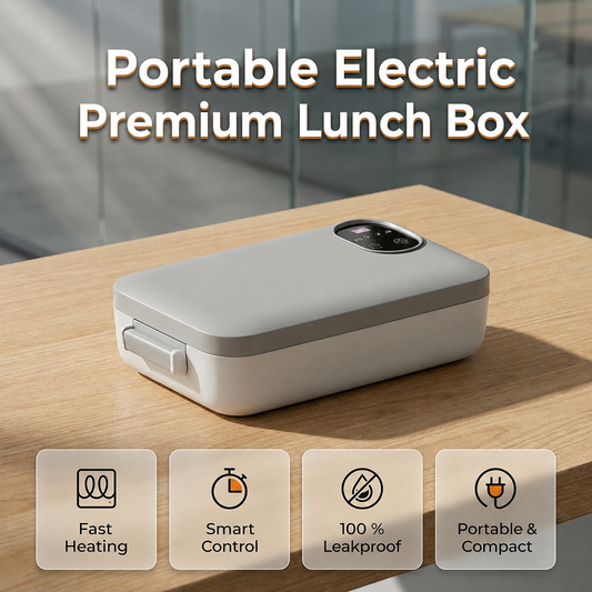 ⚡ Portable electric lunch box with self-heating 🔋🌡️