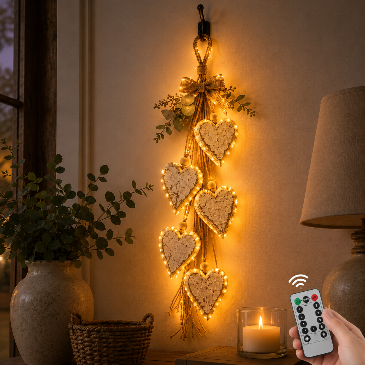 🔥🎃 Hanging Pumbkin Wall Decor