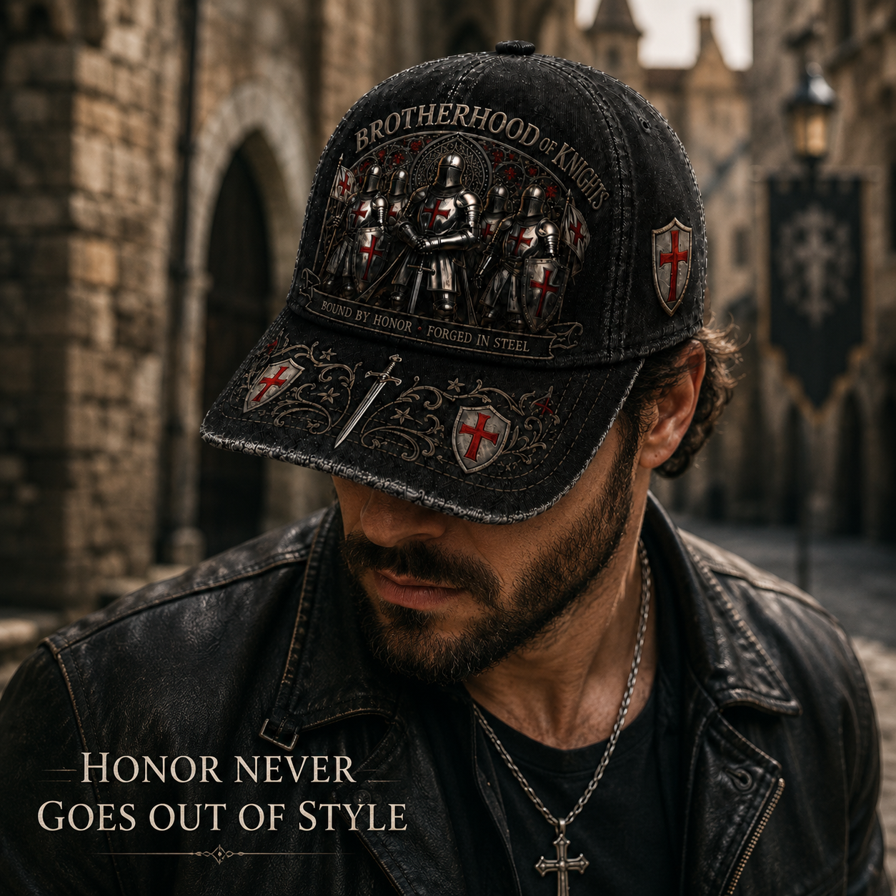 ⚔️ Brotherhood Of Knights Honor Cap 🎁 Free Honor Coin With Every Cap Purchase