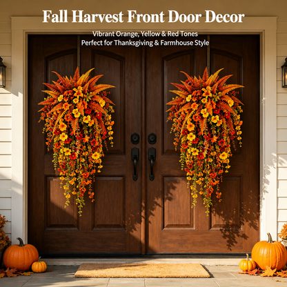 🔥On Sale Only Today 🍂 Artificial Fern for Autumn Outdoor Decor– Autumn Porch & Door Decoration