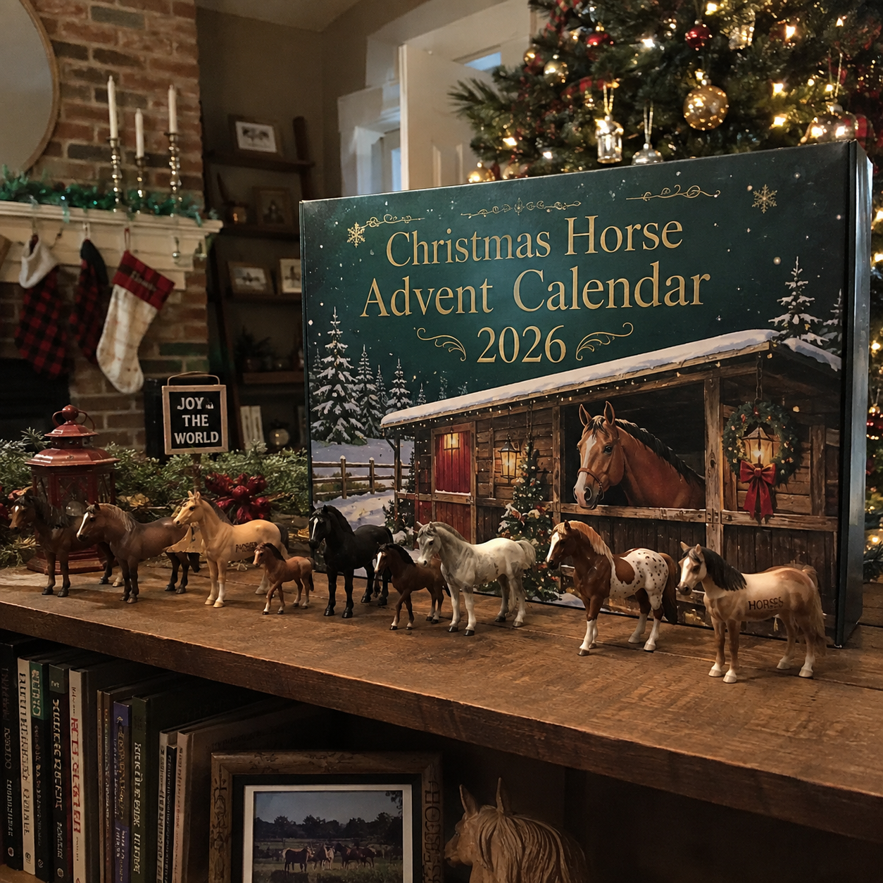 🐴 Christmas Horse Advent Calendar--24 Days of Horse Friends & Holiday Memories 🎄