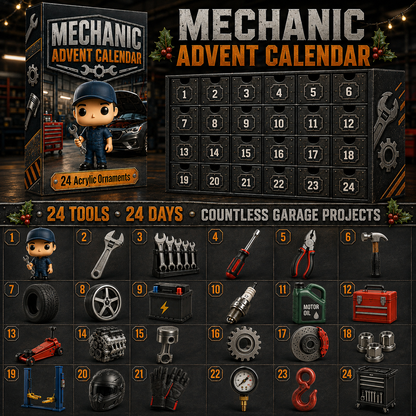 Mechanic Advent Calendar 2026 - 24-Day Festive Countdown