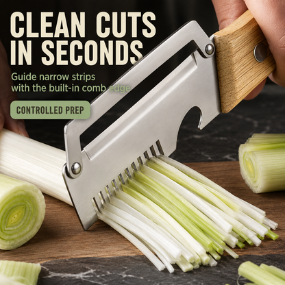 🔪3-in-1 Stainless Steel Vegetable Peeler, Julienne Cutter and Bottle Opener✨
