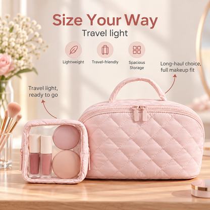 Travel Makeup Bag for Woman-Large Size