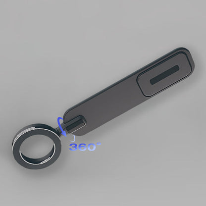 Magnetic car mount with 360-degree rotation feature