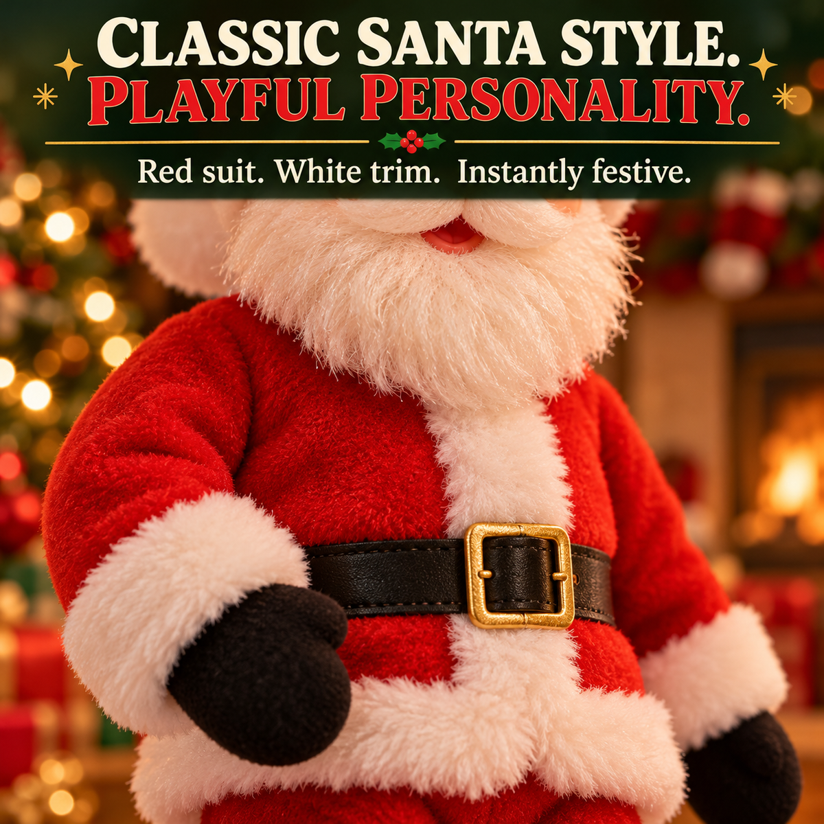 🎅 Remote-Control Santa Claus 🎄 Dancing, Waving & Walking Christmas Fun
